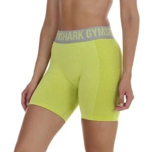 Yellow Gymshark bikers size small